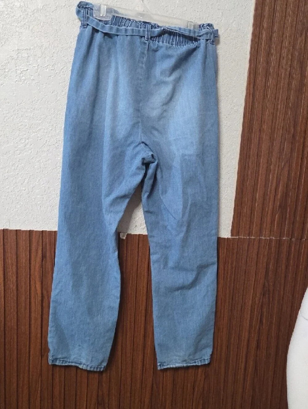 OshKosh B'gosh Light Blue Paperbag Waist Kids Jeans